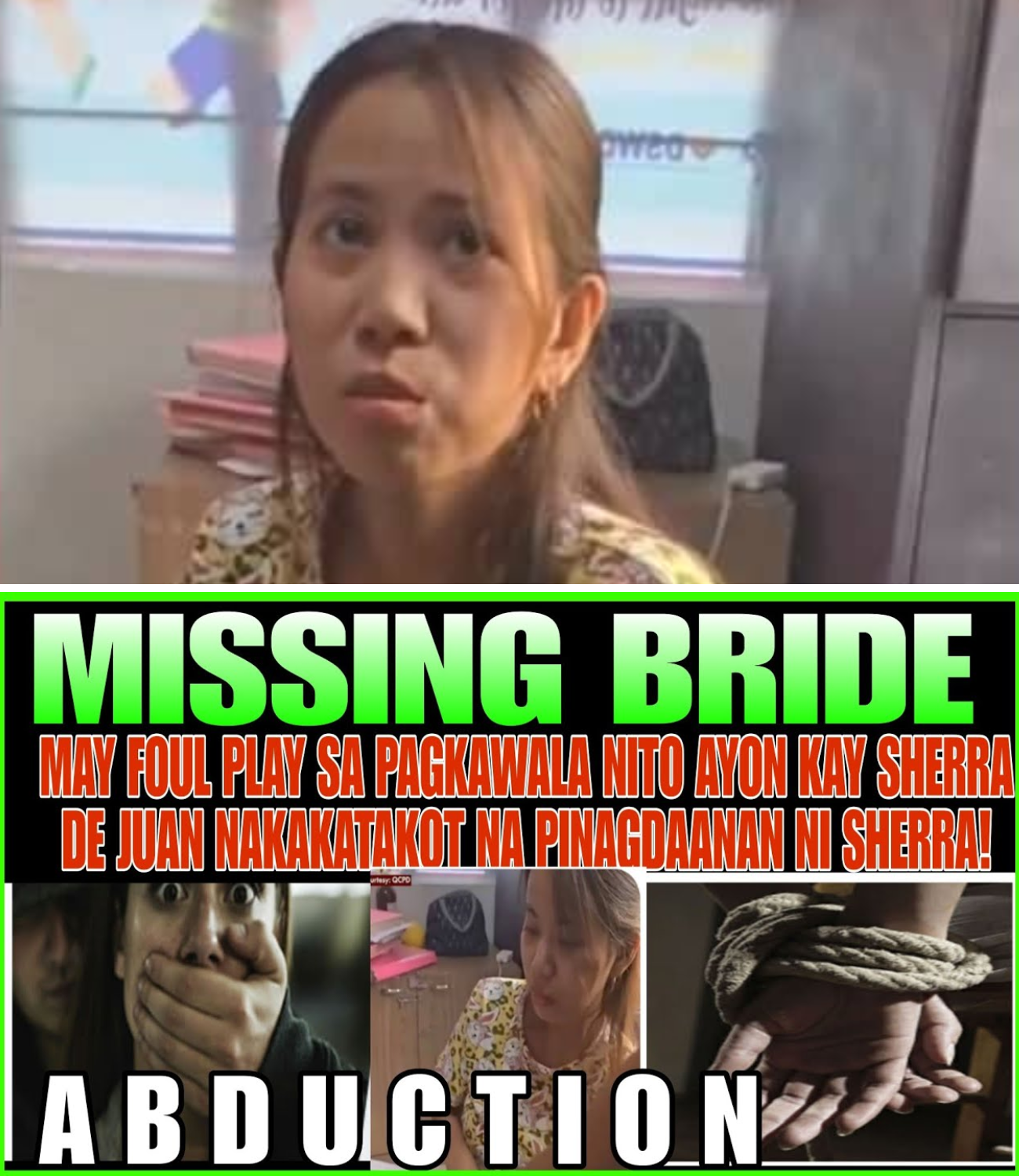 Mula “Missing Bride” Hanggang sa Nakakagimbal na Tagpo: Ang Misteryo ng 19 Araw na Pagkawala ni Shera de Juan at ang Kwentong Pilit Binubuo ng Pulisya