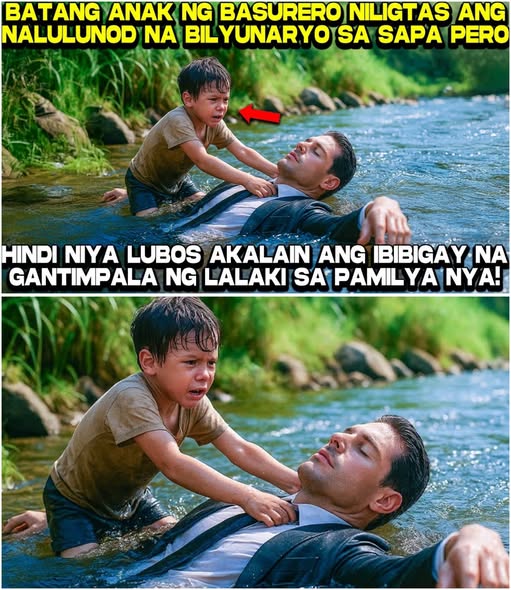 Batang Anak ng Basurero Niligtas ang Nalulunod na Bilyunaryo—Isang Kabutihan ang Bumalik na Tadhana