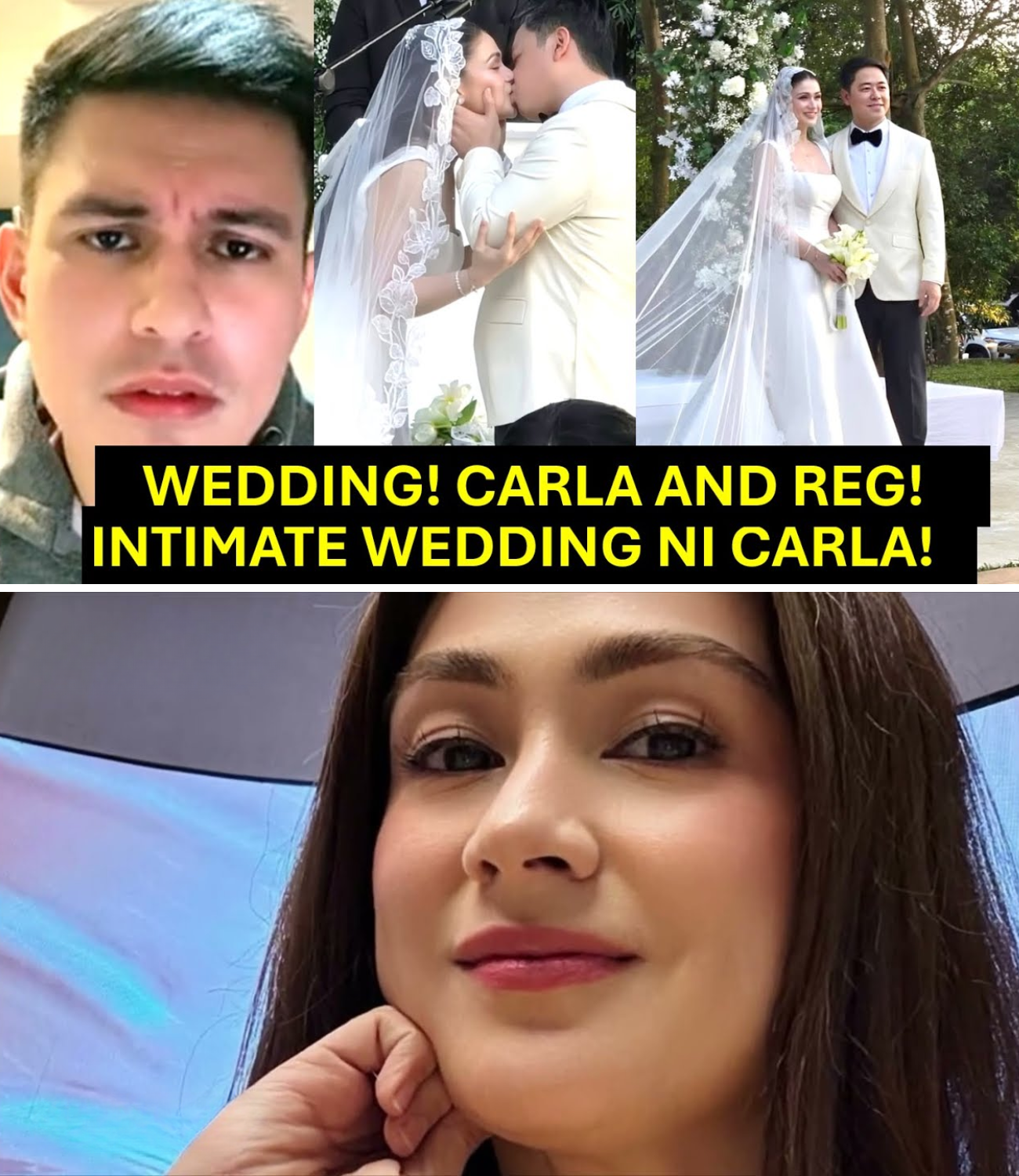 Sa Wakas! Carla Abellana, Nasilayan na ang Kagandahan bilang Isang Nakamamanghang Bride sa Kasal Nila ni Dr. Reginald Santos