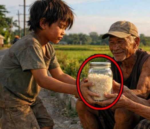 Batang Tagabukid Binigyan ng isang Garapong Bigas ang Matandang Mag-asawa Nanlilimos pero…