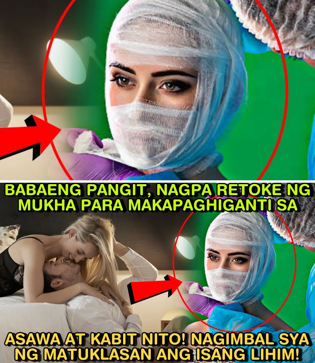 BABAENG PANGIT, NAGPA RETOKE NG MUKHA PARA MAKAPAGHIGANTI SA ASAWA AT KABIT NITO! NAGIMBAL SYA NG