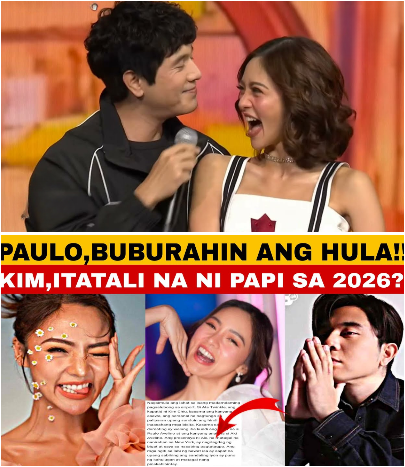 Good News Kay Kim at Paulo: Usap-usapang Kasal sa 2026 at “New Blessing” na Nagpa-Viral Gabi-gabi