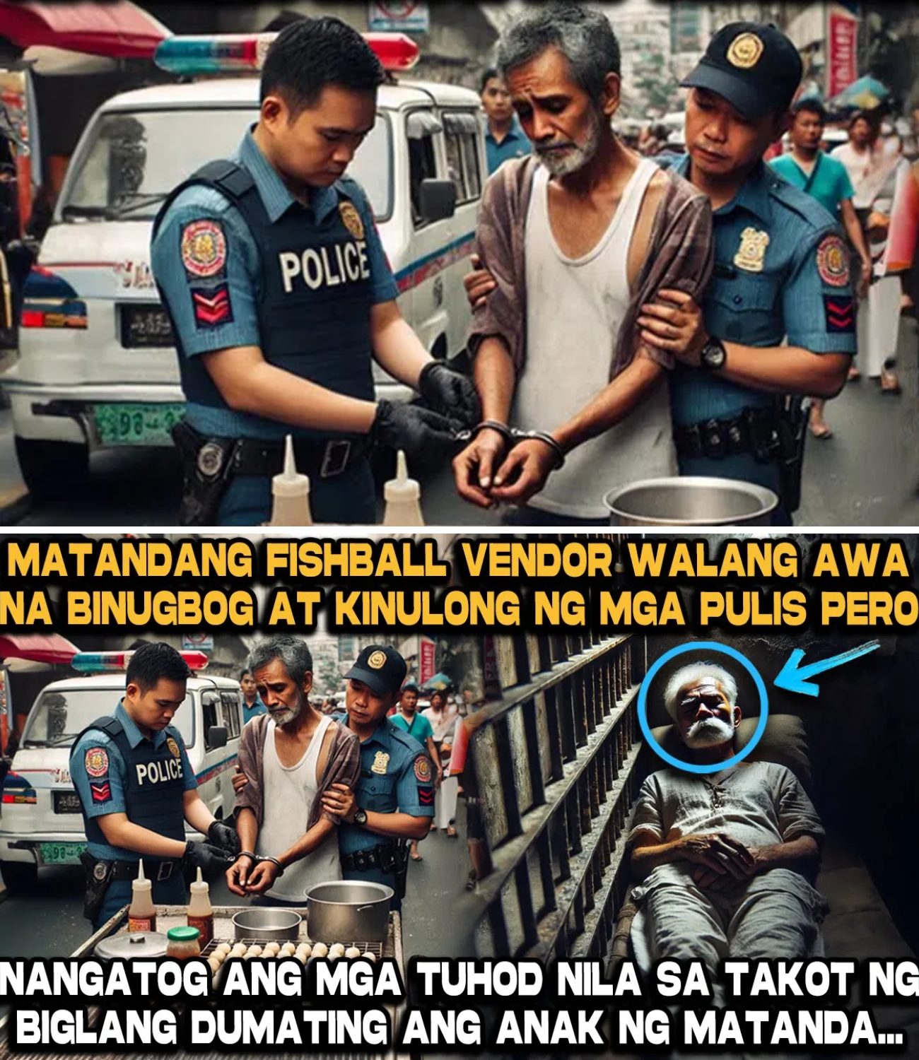 “Amoy Fishball Ka Lang,” Sabi ng Pulis Bago Siya Binugbog. Hindi Nila Alam, ang Anak ng Vendor ay Parating na para Maningil