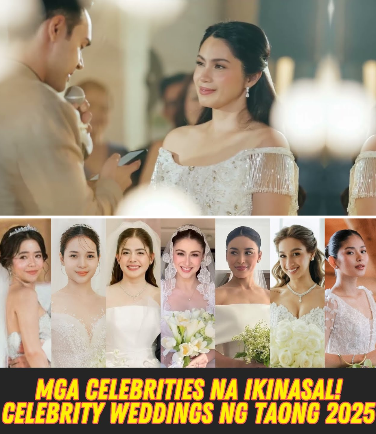 PASABOG NA KASALAN NG 2025: Mula sa ‘Surprise’ Wedding nina Loisa at Ronnie hanggang sa Madamdaming ‘I Do’ ni Aika Robredo