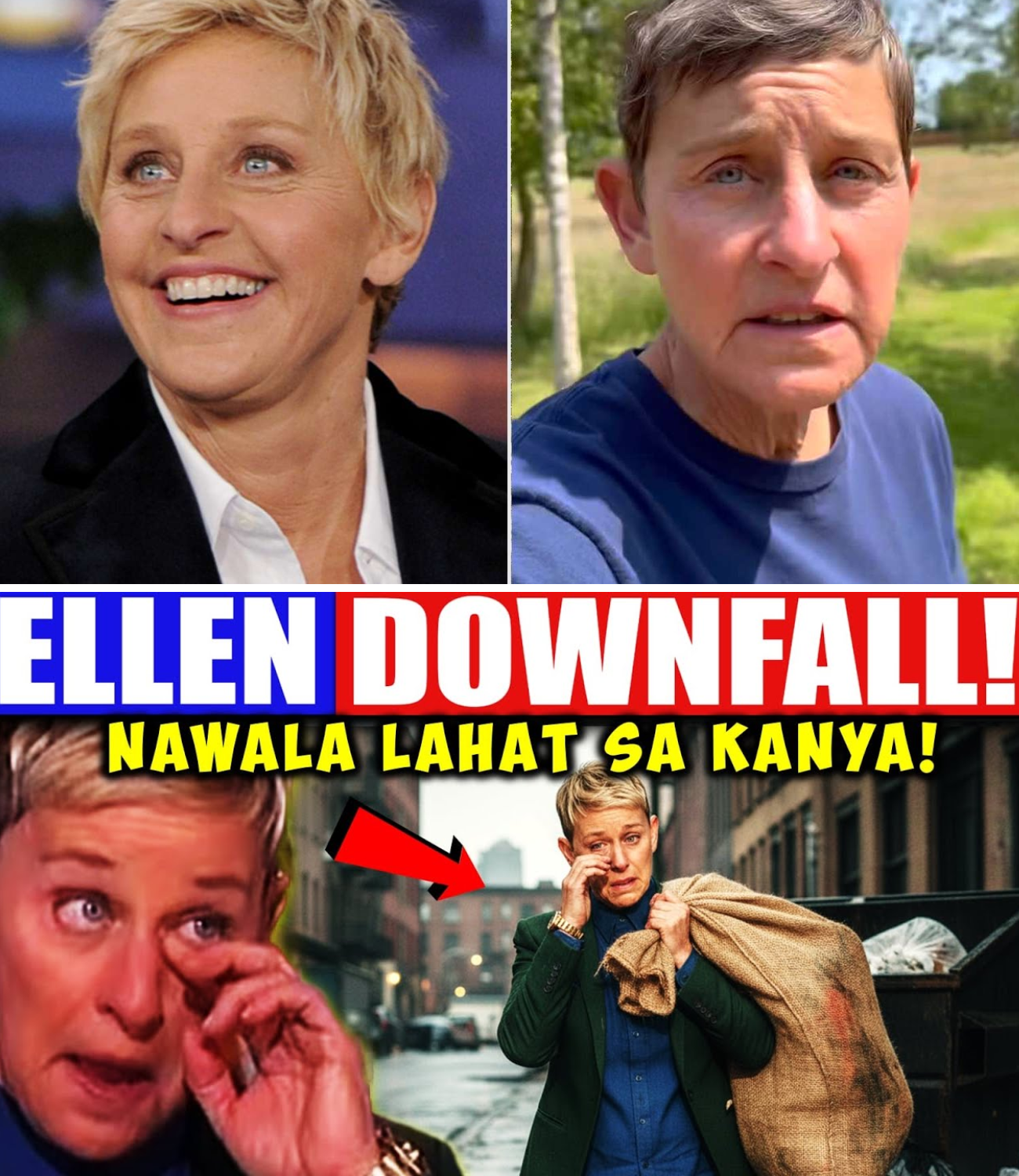 Mula “Be Kind” Hanggang “Toxic Queen”: Ang Katotohanan sa Likod ng Pagbagsak at Pilit na Pagbangon ni Ellen DeGeneres