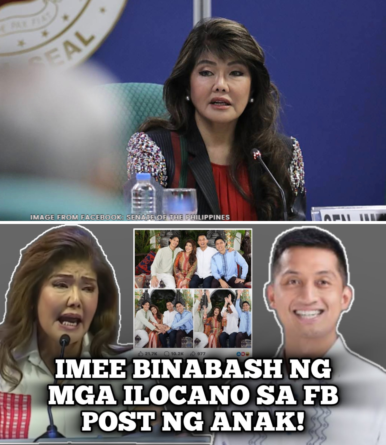 EXCEPT YOUR MOM: Ang “Masalimuot” na Bagong Taon ni Imee Marcos at ang Matapang na Resbak ng Vlogger sa mga Fake News Peddlers