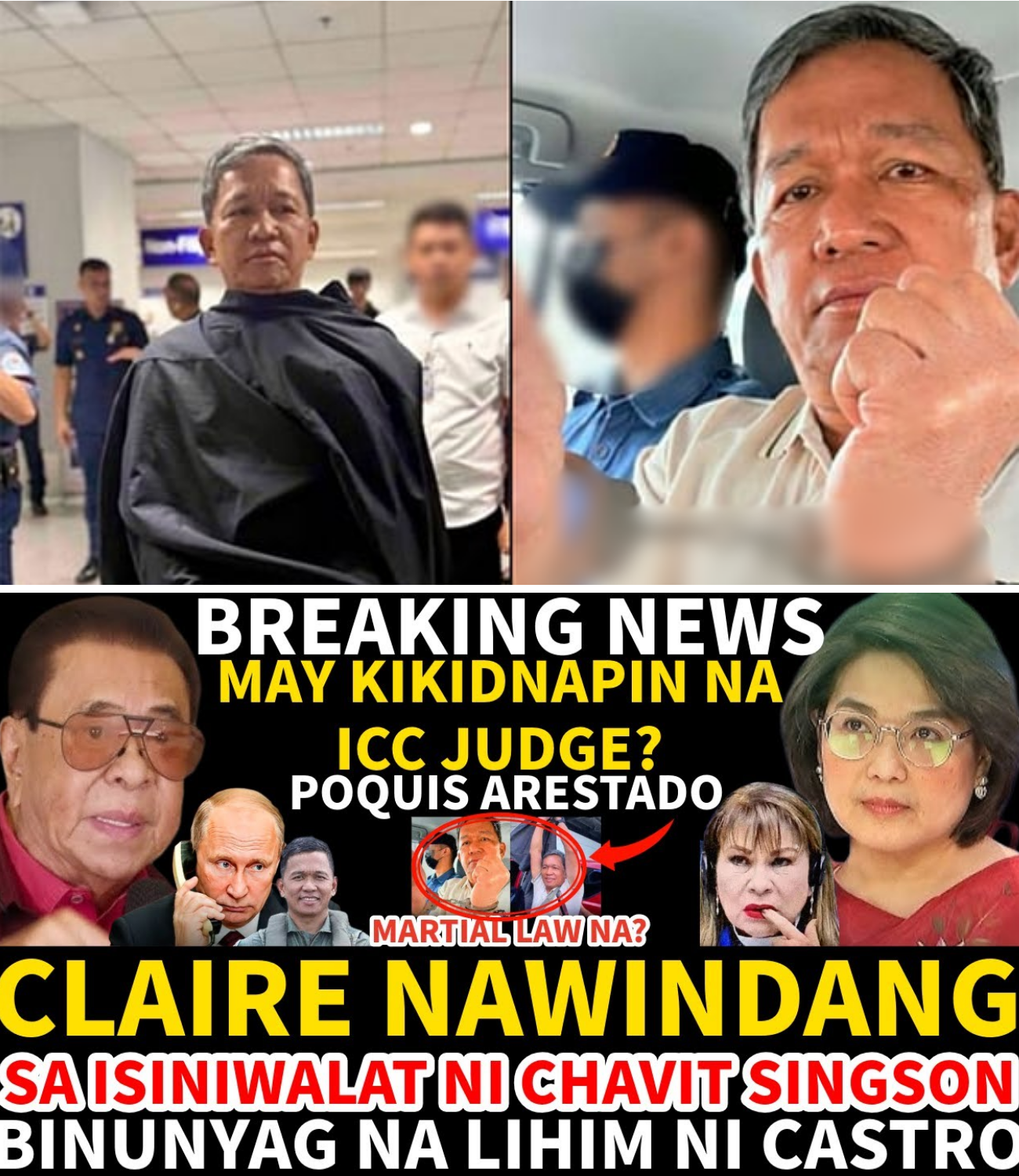 Martial Law 2.0 at ang Bilyong Pisong ‘Tuta’: Pag-aresto kay Gen. Poquis, Rebelasyon ni Chavit, at ang Babala sa Kapalaran ni Marcos