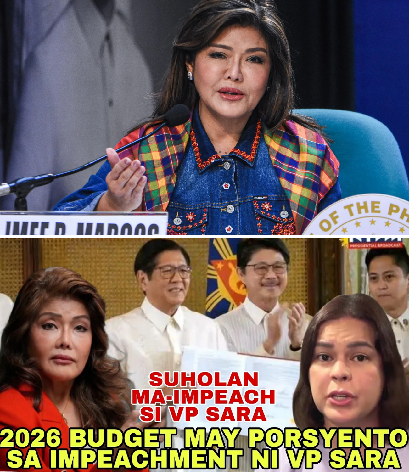 Ang ‘Giniling’ na Budget: Imee Marcos, Ibinunyag ang ‘Aesthetics’ na Veto ni BBM at ang Lihim na Plano sa Likod ng Bilyones para sa Impeachment