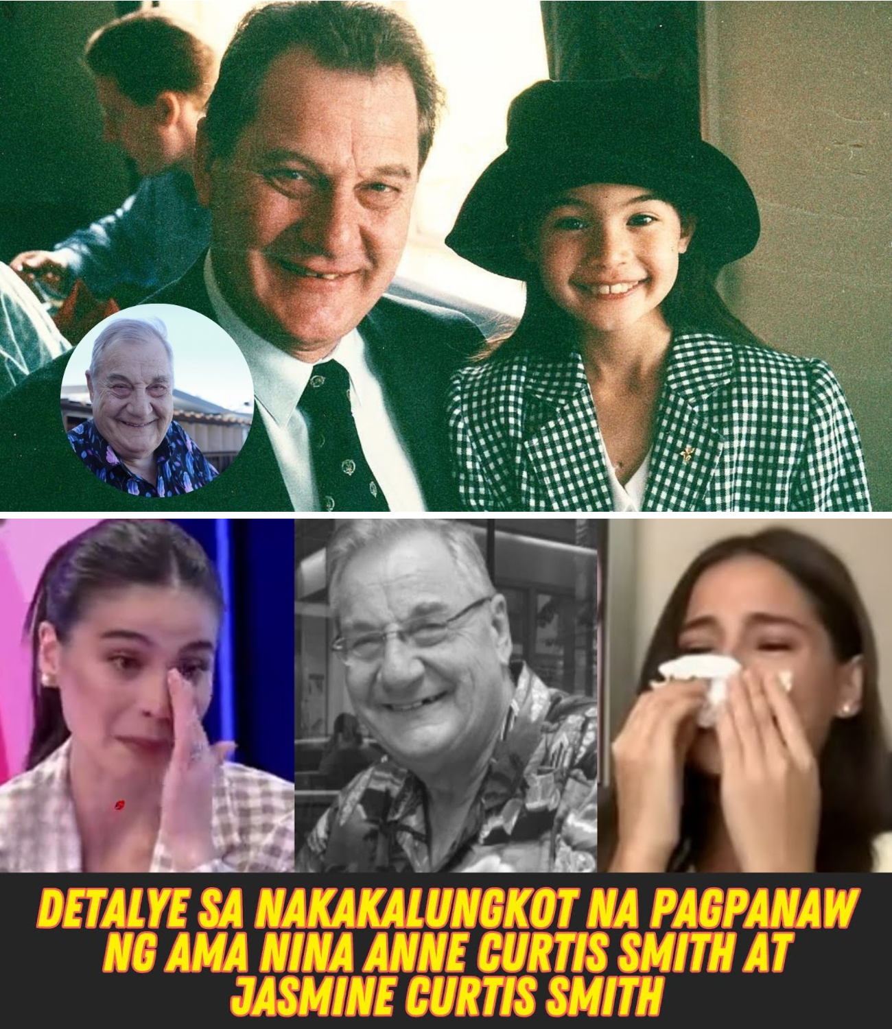 Huling Parangal sa Isang Tunay na Haligi: James Ernest Curtis-Smith, Ama nina Anne at Jasmine, Pumanaw na sa Edad na 82