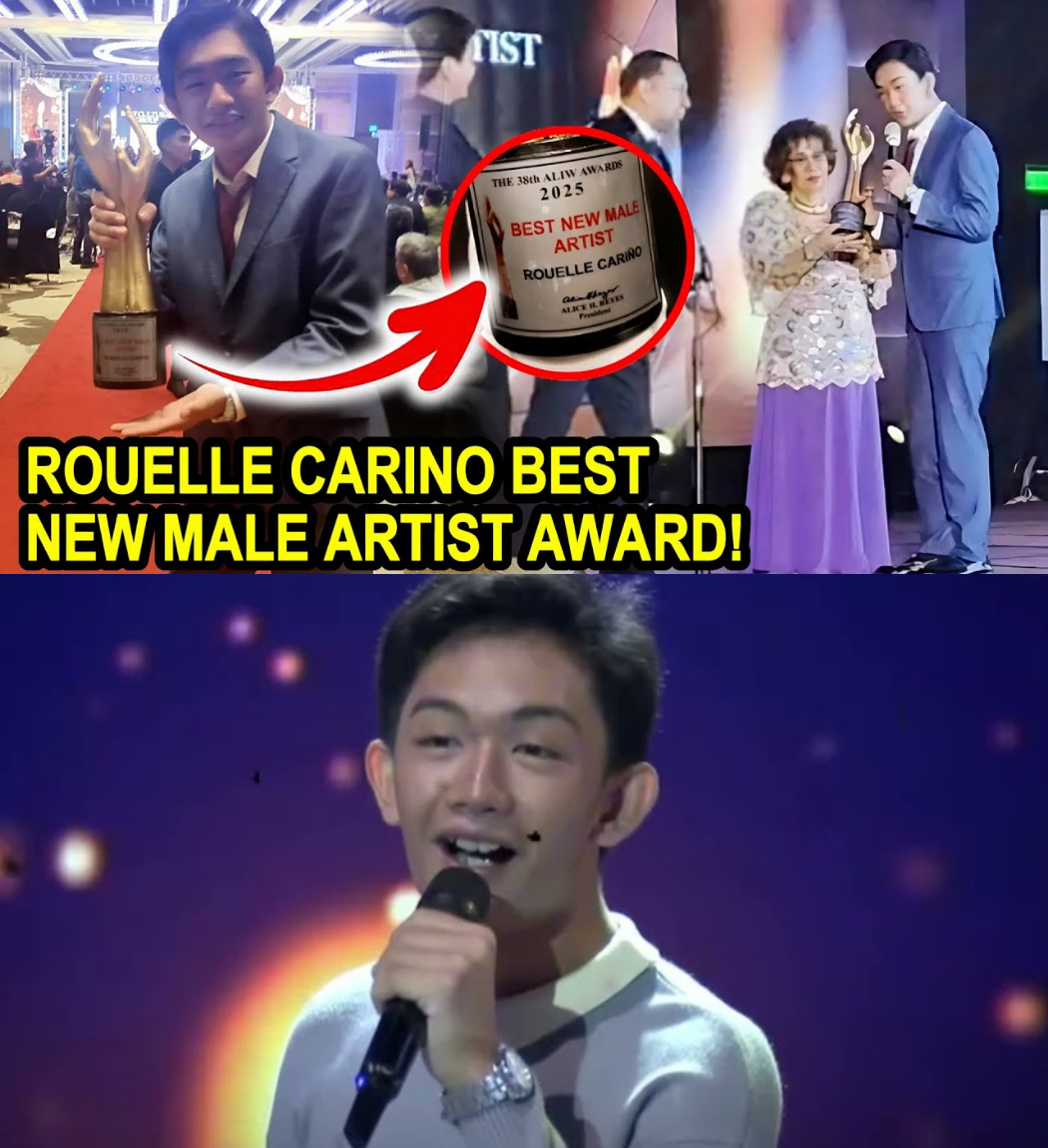 Boses ni Matt Monro, Buhay na Muli: Rouelle Carino, Hinirang na Best New Male Artist sa 38th Aliw Awards 2025