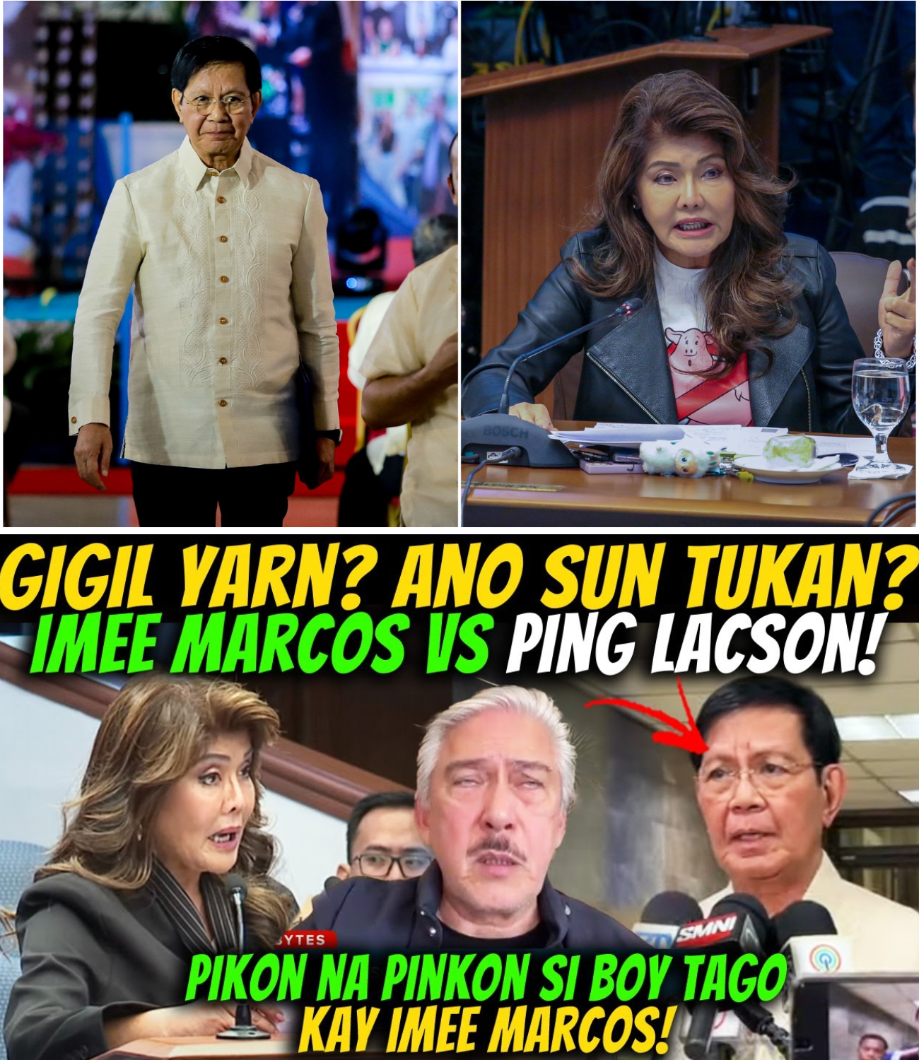 Giyera sa Senado: Ang Maanghang na Sagutan nina Imee at Ping sa Flood Control Issue at ang Pasabog na Rebelasyon ni Tito Sotto sa ‘Politikal na Epal’