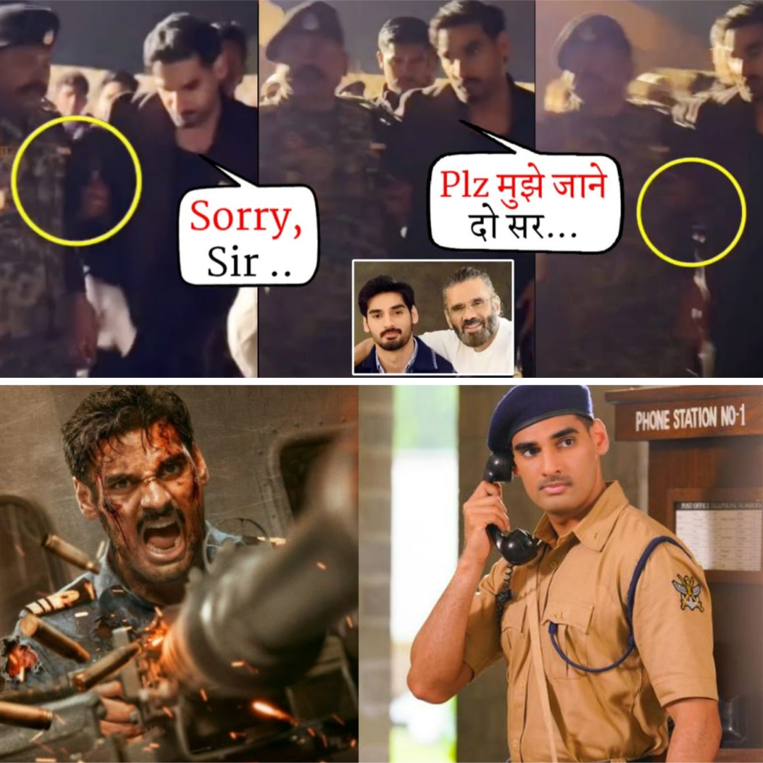 Ahan Shetty Loses His Cool at Border 2 Event, Jawans Step In to Control the Situation