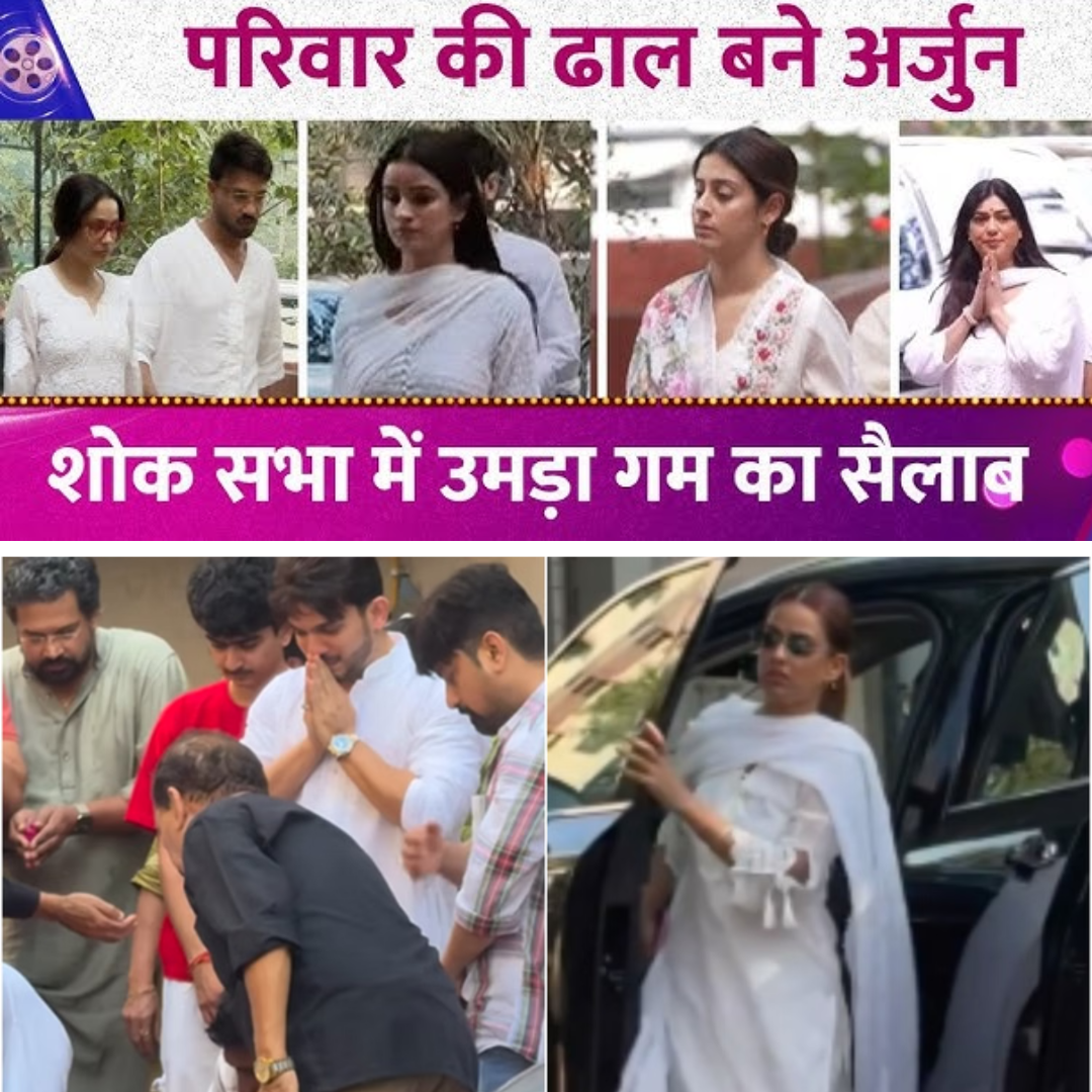 Arjun Bijlani Stands Strong at Father-in-Law’s Prayer Meet as TV Industry Pays Tribute