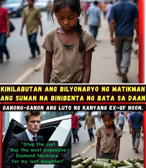 KINILABUTAN ANG BILYONARYO NG MATIKMAN ANG SUMAN NA BINIBENTA SA DAAN GANONG-GANON ANG LUTO ng Ex