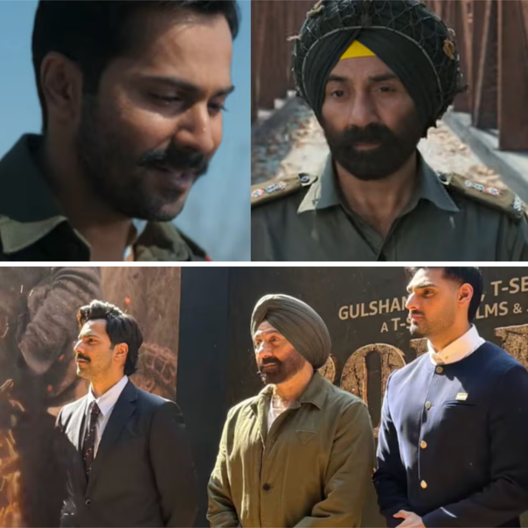 Ahaan Shetty’s Surprising Act at Border 2 Song Launch Leaves Sunny Deol and Varun Stunned