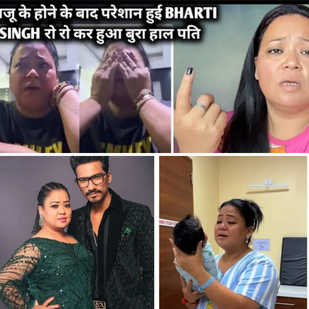 After Baby Kaju Bharti Singh Breaks Down Harsh Limbachiyaa Becomes Her Strength
