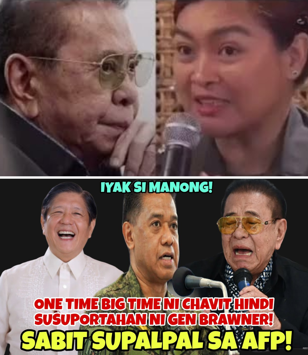 Matapang na Paninindigan ni Chavit Singson kay Gen. Brawner: AFP Mananatiling Tapat sa Pamahalaan Laban sa mga Maninira
