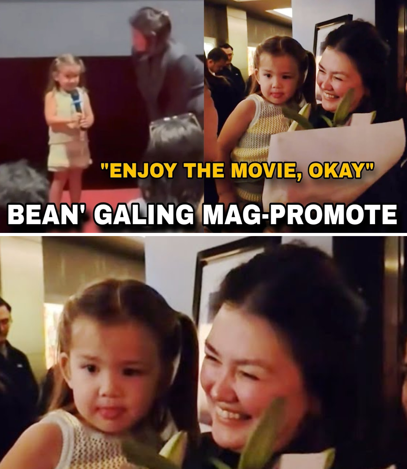 Mula sa Tabing-dagat Patungo sa Big Screen: Ang Nakakaantig na Block Screening para kay Angelica Panganiban kasama si Baby Bean at Gregg Homan