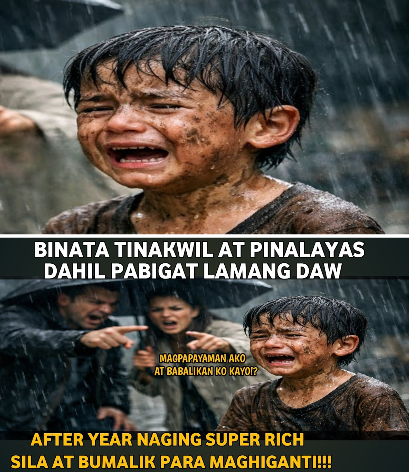 Mula sa Basura Patungong Trono: Ang Matamis na Paghihiganti ng Batang Itinakwil at ang Aral ng Pagbangon