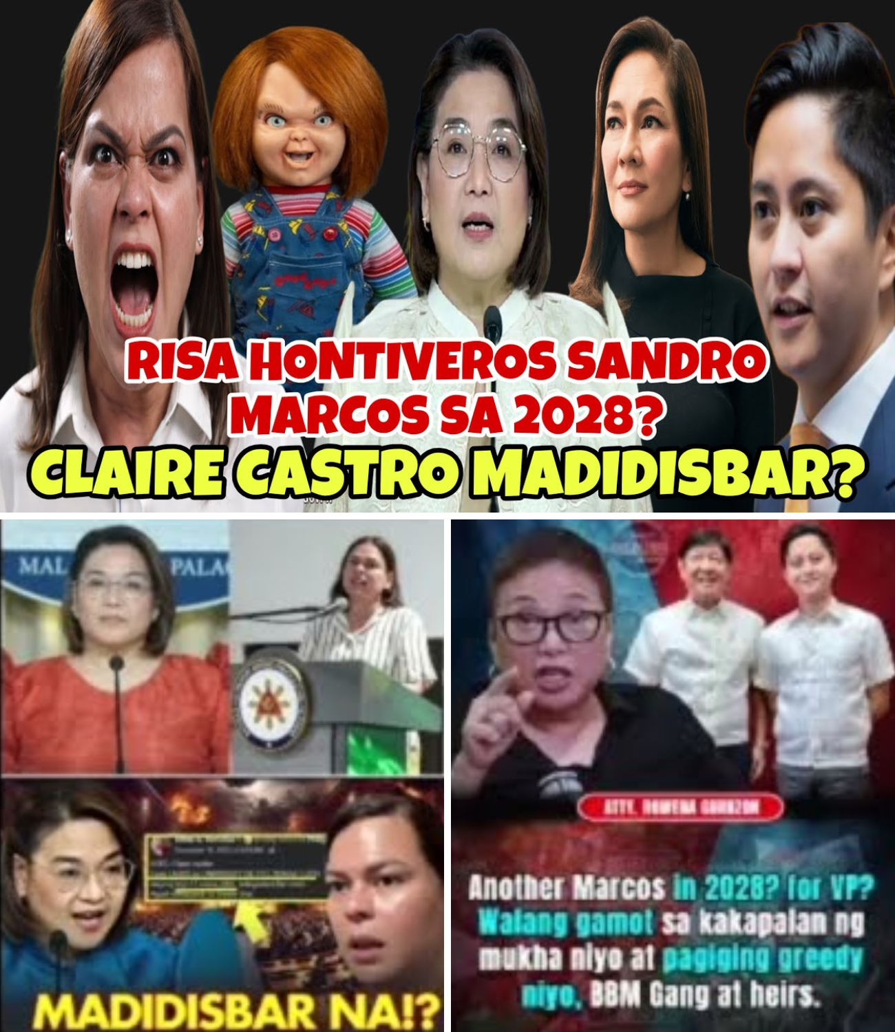 Ang Mainit na Banggaan sa Politika: Mula sa Banta ng Disbarment hanggang sa Pasiklaban para sa 2028