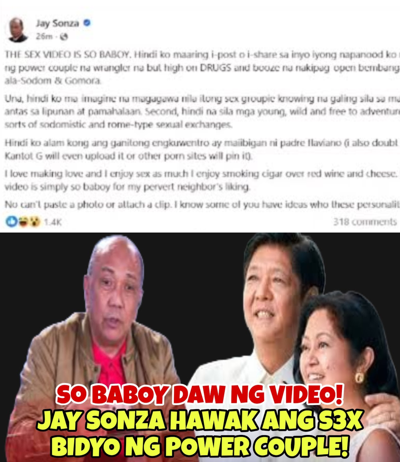 Ang Hiwaga sa Likod ng Video sa Tate: Jay Sonza May Hawak na Ebidensya Laban sa Isang Mataas na Opisyal?