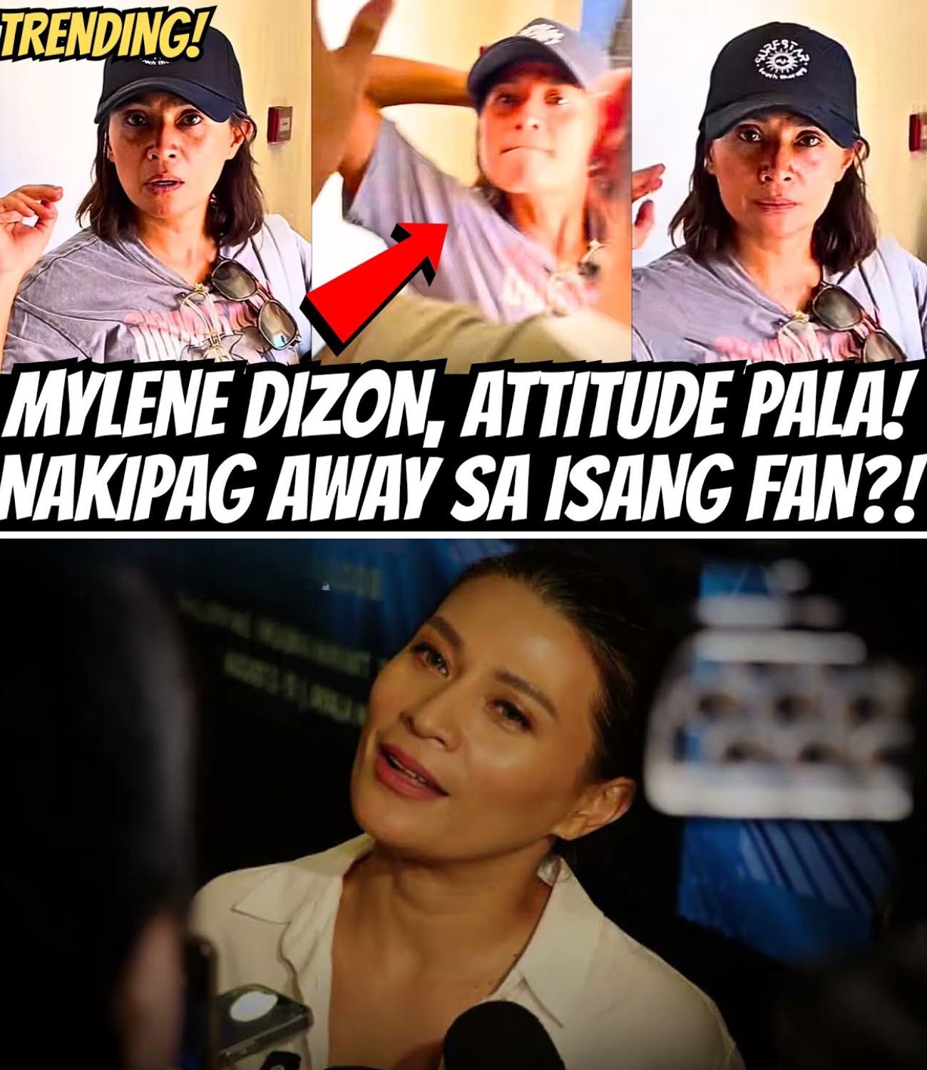 Katotohanan sa Likod ng Camera: Ang Kontrobersyal na Engkwentro ni Mylene Dizon at Isang Fan na Viral Ngayon
