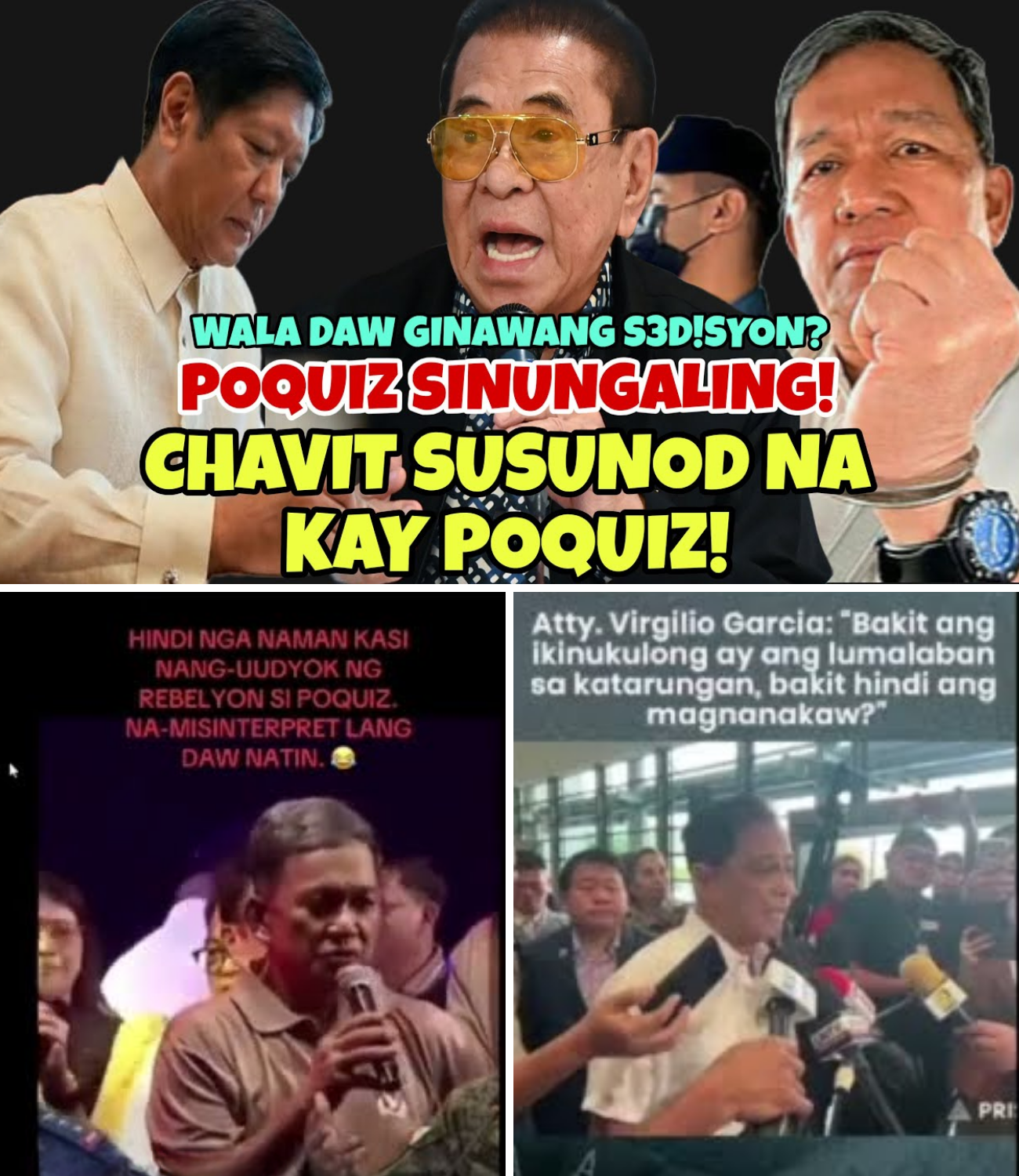 Kasong Sedisyon Ihinahanda na ba Laban kay General Poquiz? Ang Katotohanan sa Likod ng Mainit na Usapin!