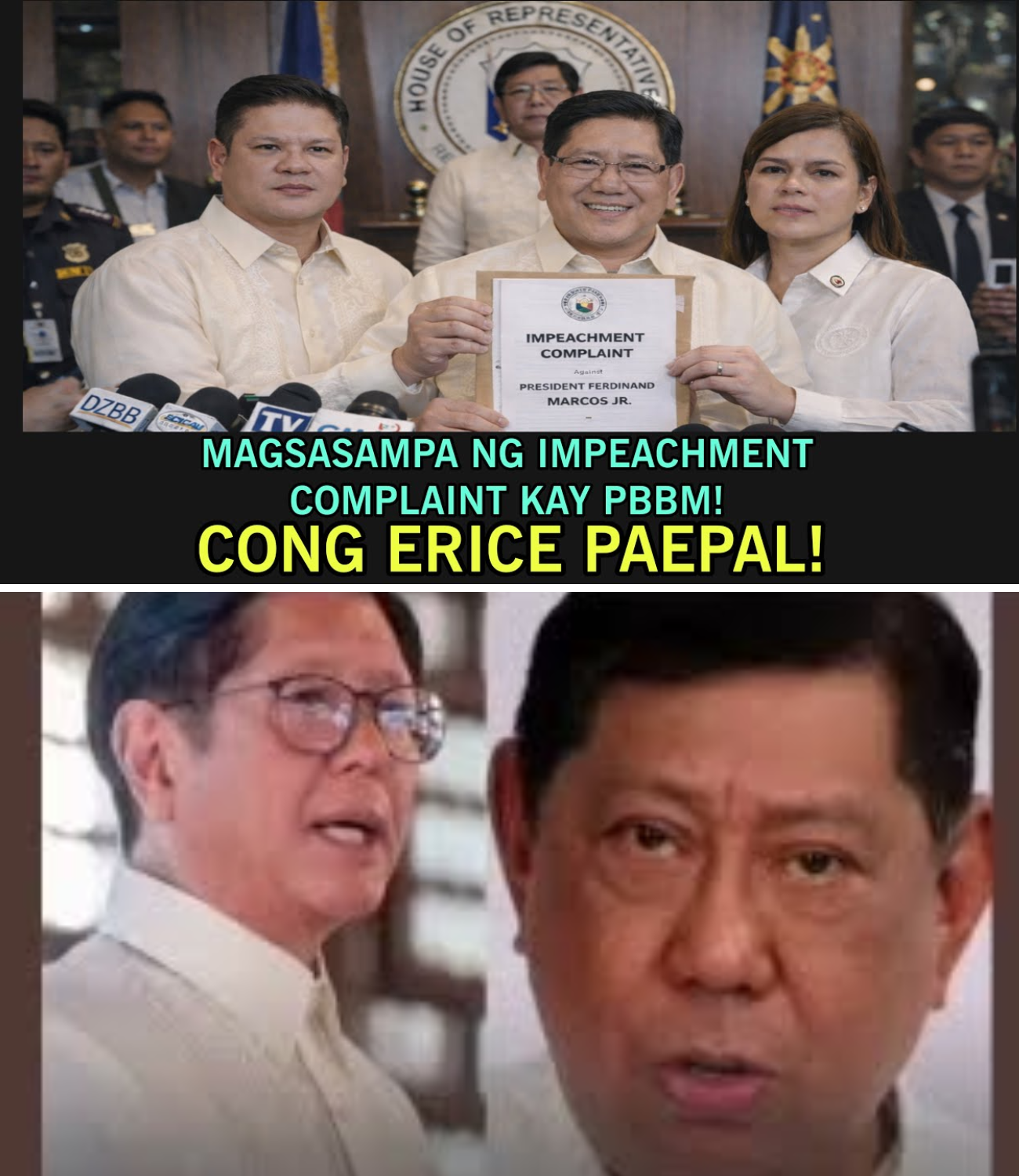 Gera Patungo sa Pebrero: Impeachment Laban kay VP Sara Duterte Ikakasa na Habang Resbak ng mga DDS Solon Laban kay PBBM Inihahanda Na