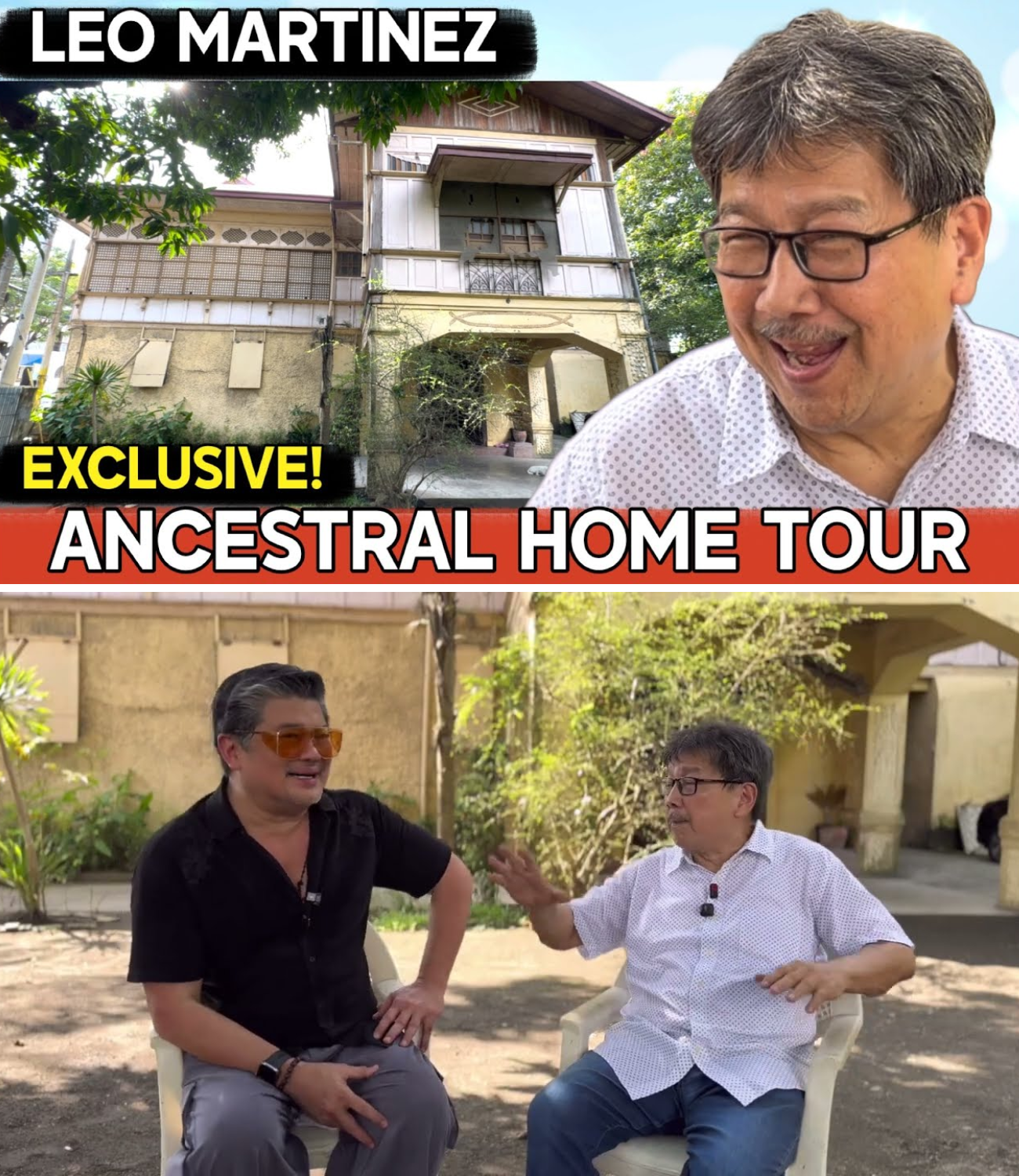 Silip sa Nakaraan at Yaman: Ang Eksklusibong Pagbisita sa Makasaysayang Ancestral Mansion ni Leo Martinez