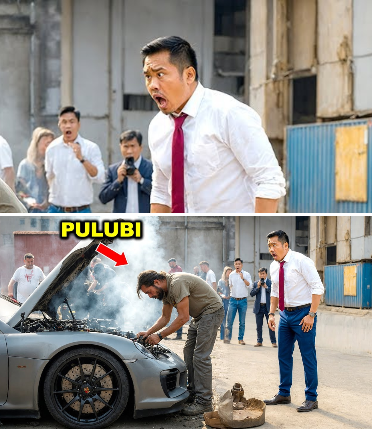 “Hindi Lang Kotse ang Inayos Niya: Ang Homeless na Lalaking Tinanggihan ang Milyun-milyong Piso Para Turuan ng Leksyon ang Isang Mapagmataas na Bilyonaryo!”