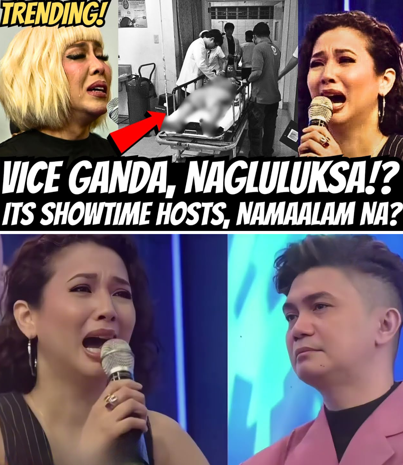 HINDI NAPIGILAN ANG LUHA! 😭 Vice Ganda at It’s Showtime Hosts, Nagpaalam Na Nga Ba? Ang Masakit na Katotohanan sa Likod ng Kanilang Pag-iyak, NABULGAR NA!
