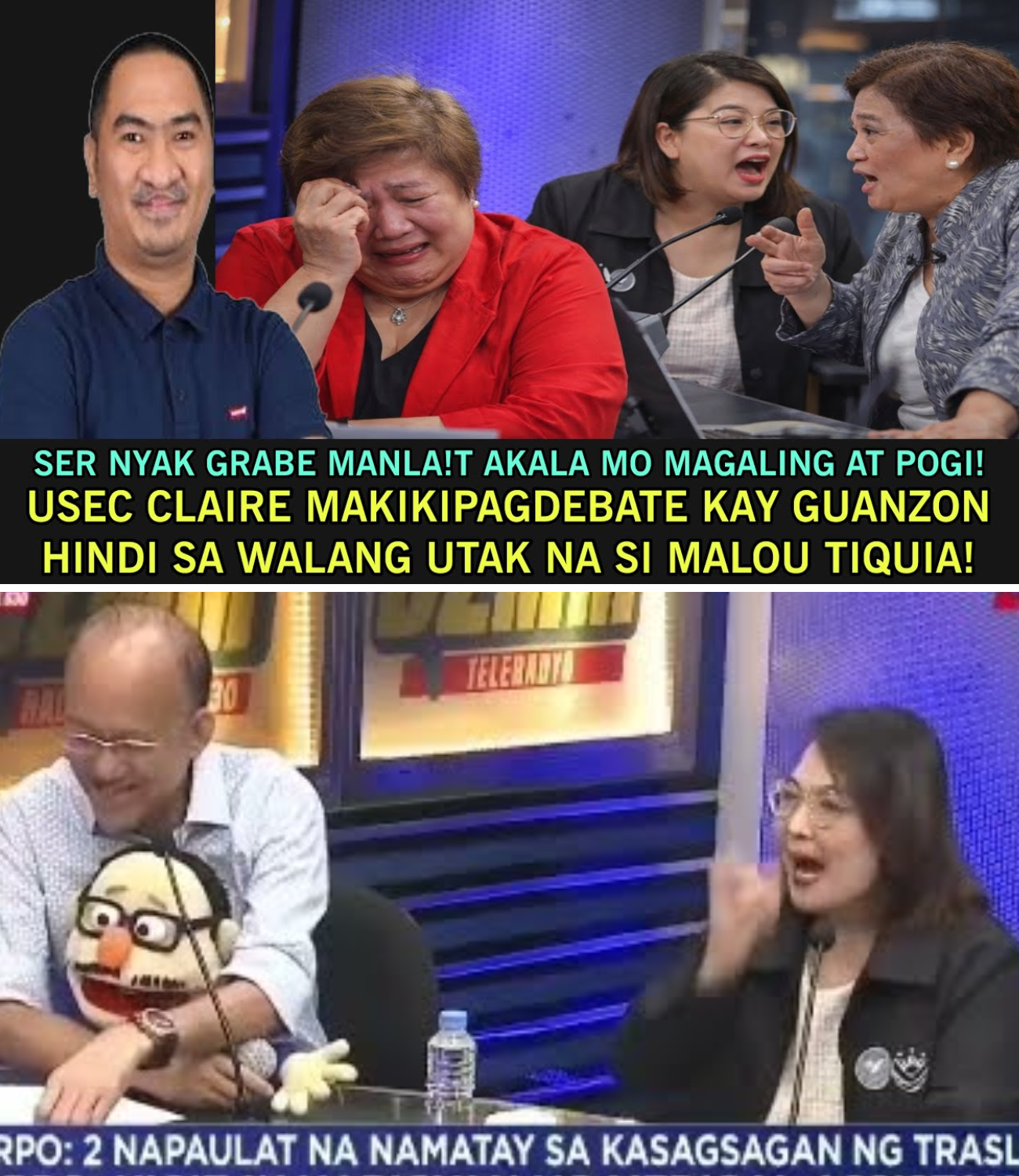 Akala niya ay untouchable siya! Ang nakakanginig na responde ni Usec Castro na nagpatahimik sa ingay ni Malou Tiquia!