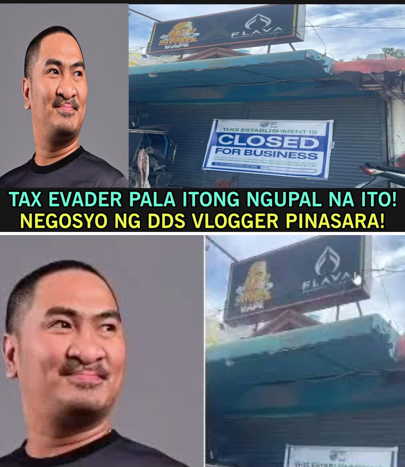 BISTADO ANG BAHO! DDS Vlogger na mahilig manlait ng ‘walang ambag,’ nabuking na Tax Evader pala! P200M na utang sa buwis, ibinunyag ng sariling secretary!