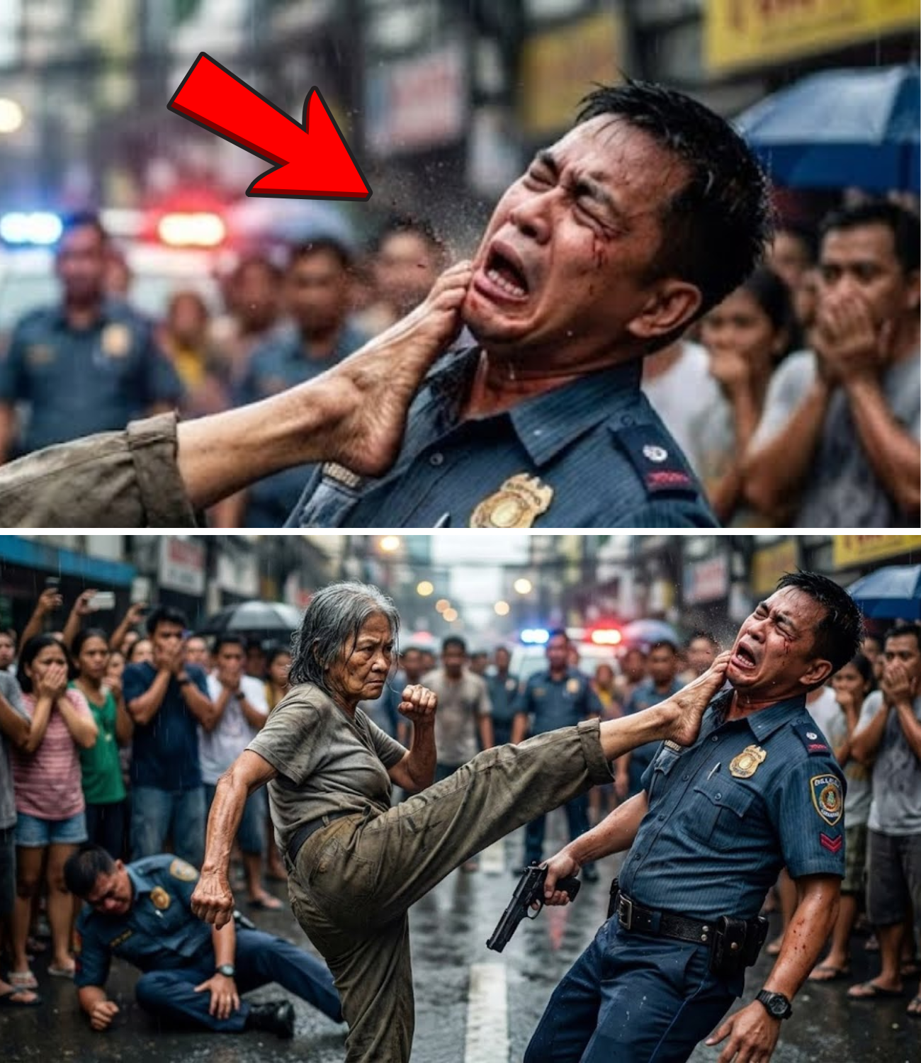 Akala nila’y basurero lang! Matandang nilait sa palengke, lumabas ang tunay na anyo—Dating SAF Operative pala, mga pulis napa-saludo sa takot!