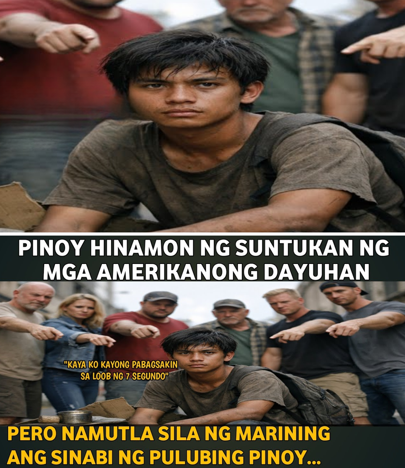 Ang Mapanganib na Lihim ng Isang Pulubi: Ang Madilim na Nakaraan na Nagpalyuhod sa mga Mapang-aping Dayuhan
