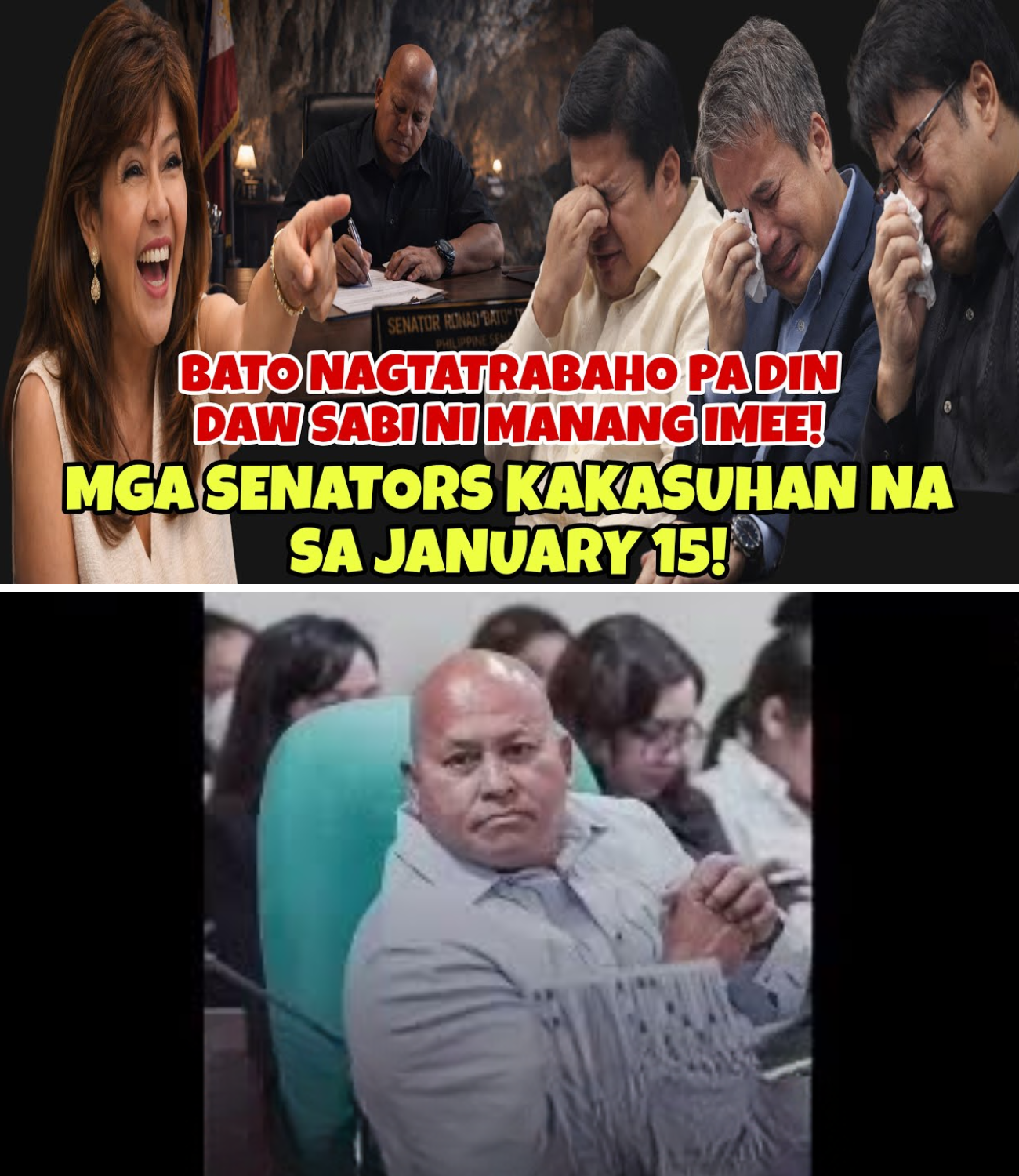 Seryosong Usapin sa Senado: Ang banta ng Kulungan para sa mga Kilalang Senador at ang Kontrobersyal na Komento ni Manang Imee