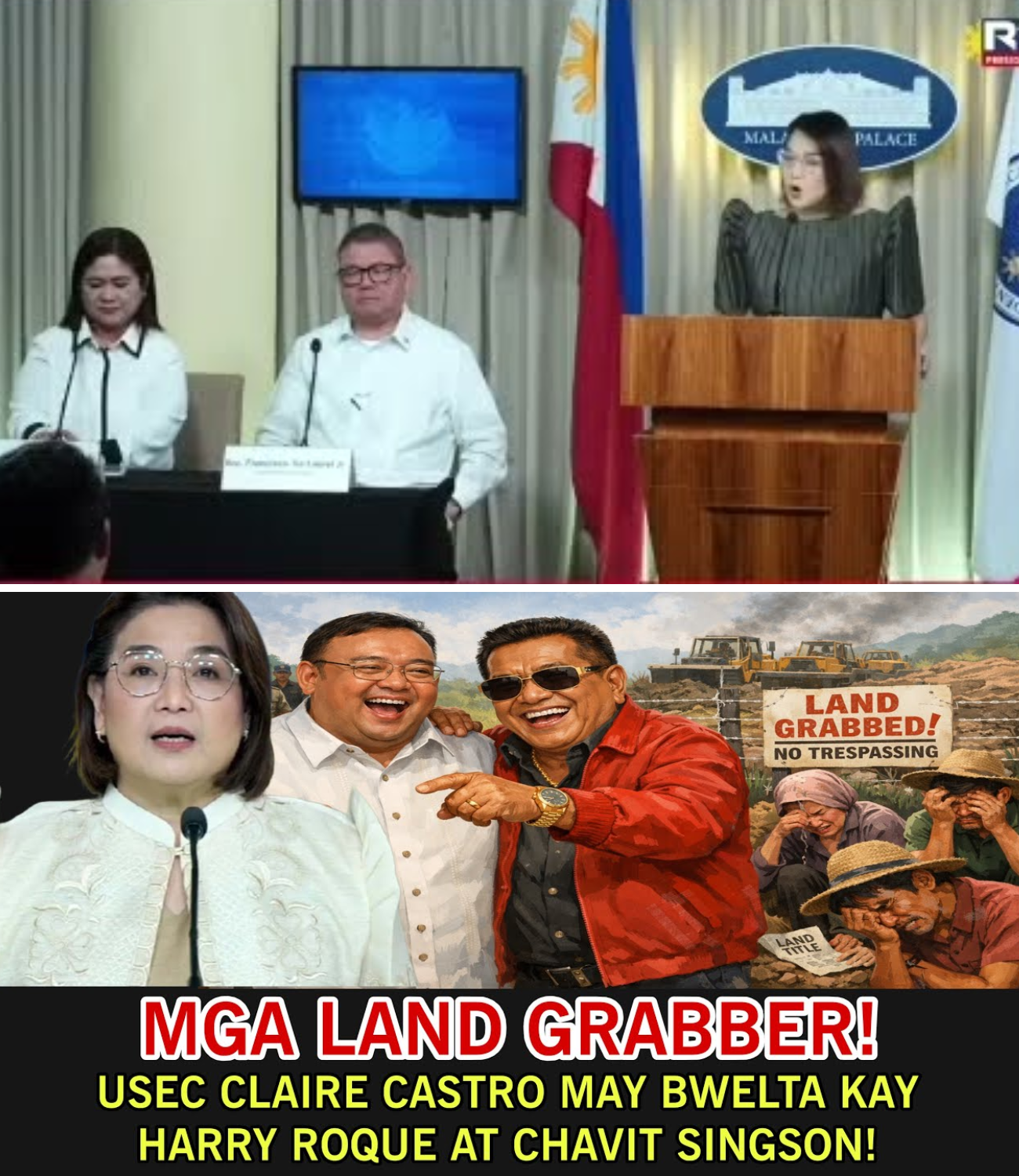 Kabulastugan sa Balik-Lupa: Claire Castro, Binira ang mga Akalang Tagapagtanggol pero Sila pala ang mga Land Grabber?