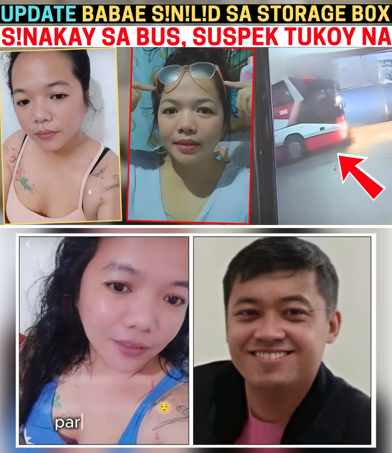 Katarungan para sa Biktima: Ang Makapigil-hiningang Katotohanan sa Likod ng Babaeng Isinilid sa Storage Box at ang Pagsuko ng Suspek