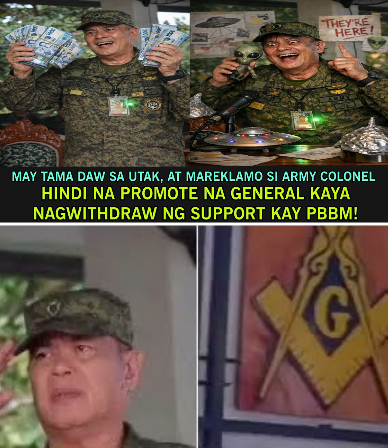 Ang Katotohanan sa Likod ng Pagkalas ni Col. Mongao: Bakit nga ba Tuluyan nang Binawi ang Suporta kay Pangulong Marcos?