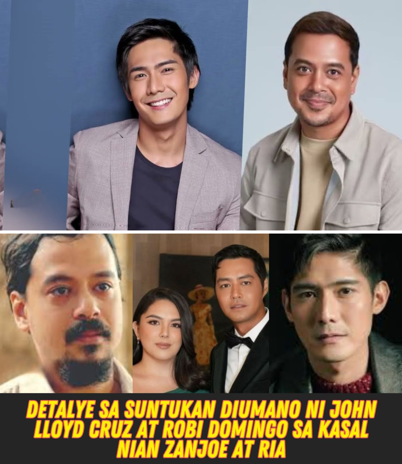 Suntukan sa Kasalan: Alamin ang Katotohanan sa Likod ng Isyung Sangkot sina John Lloyd Cruz at Robi Domingo