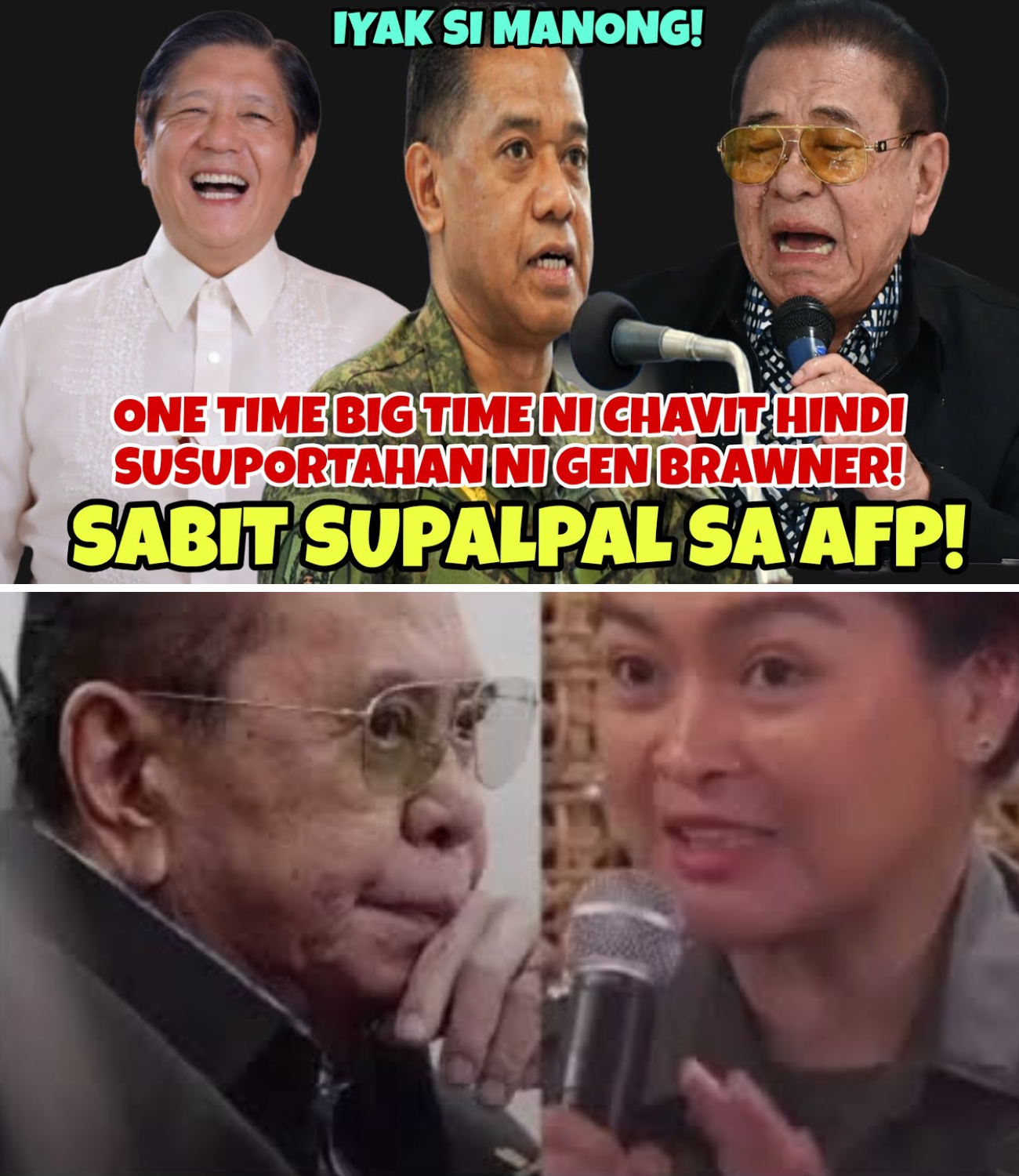 Ang Matapang na Hamon ni Chavit Singson sa AFP: Katapatan sa Bandila o sa Pulitika?