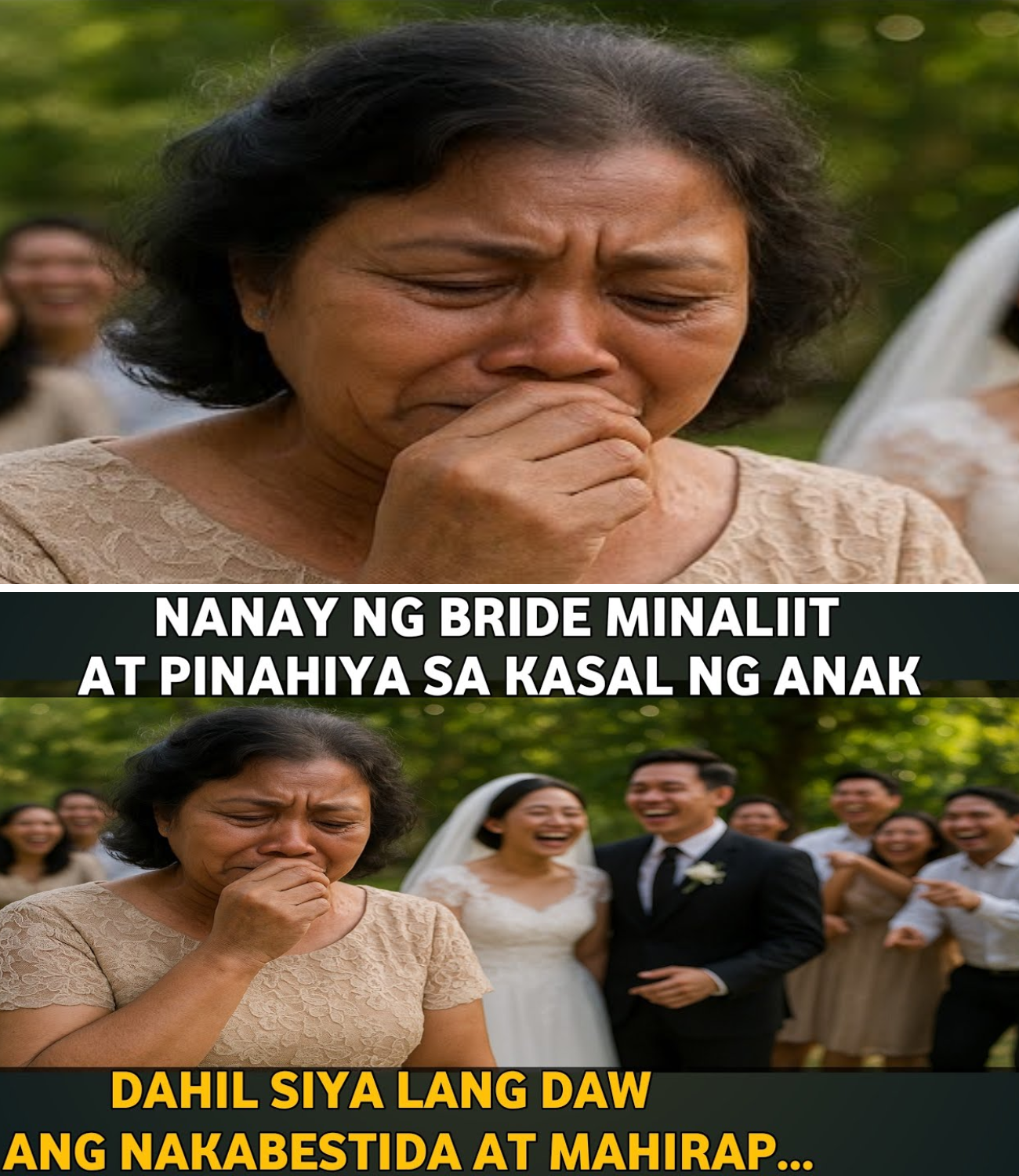 Ang Nanay ng Bride na Minaliit Dahil sa Simpleng Kasuotan: Ang Lihim na Milyonaryang Nagpaiyak at Nagpahiya sa mga Mapanghusgang Bisita