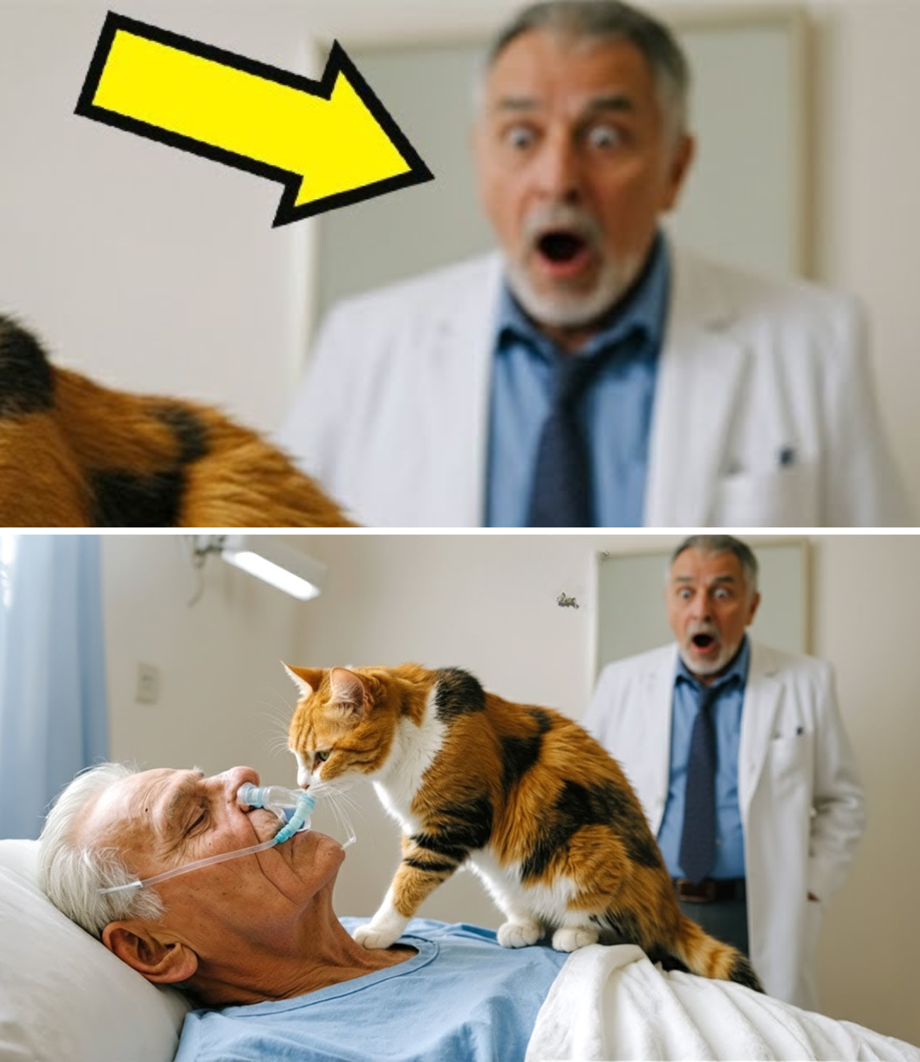 Ang Pusang Kalye na Pumasok sa Silid ng Isang Bilyonaryong Comatose: Isang Hindi Maipaliwanag na Himala na Nagpabago sa Kasaysayan ng Medisina