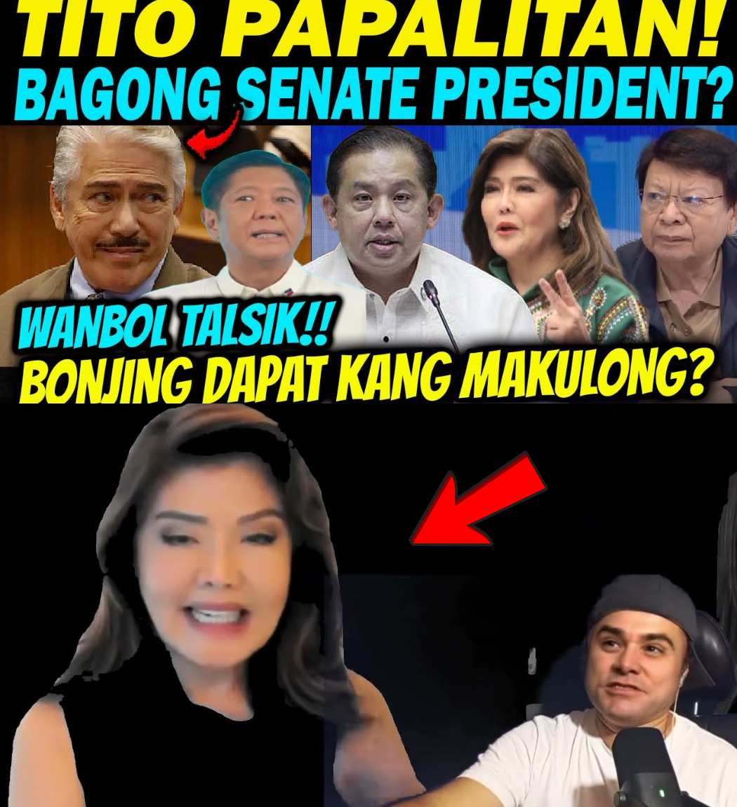 Pagbagsak sa Panloob? Ang Naiulat na Pagpapatalsik kay Tito Sotto at ang Umano’y Nakakagulat na Pagkabigla kay Imee Marcos ay Nagbubunyag ng Lumalalang Alitan sa Loob ng Administrasyon