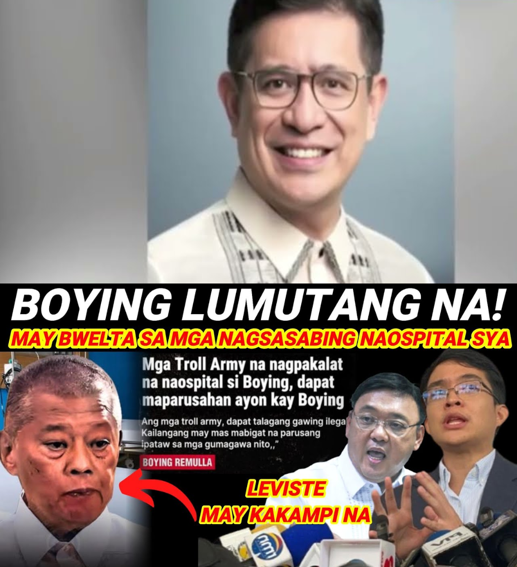 Binatikos ni Ombudsman Boying Remulla ang mga Tsismis Tungkol sa “Pekeng Balita” Tungkol sa Pagkaospital; Nagbigay ng Mas Matibay na Paninindigan sa Imbestigasyon ng Korapsyon Kasama si Kong. Mark Leviste