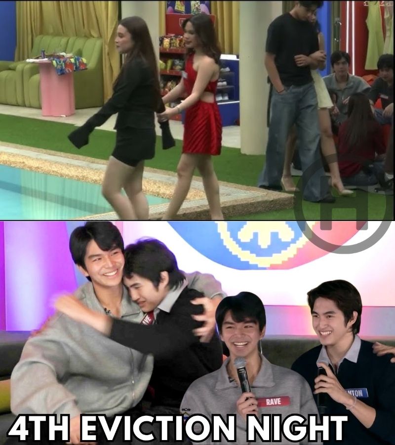 PBB Collab 2.0 4th Eviction: Rave and Anton’s Emotional Exit from the Big Brother House (NH)