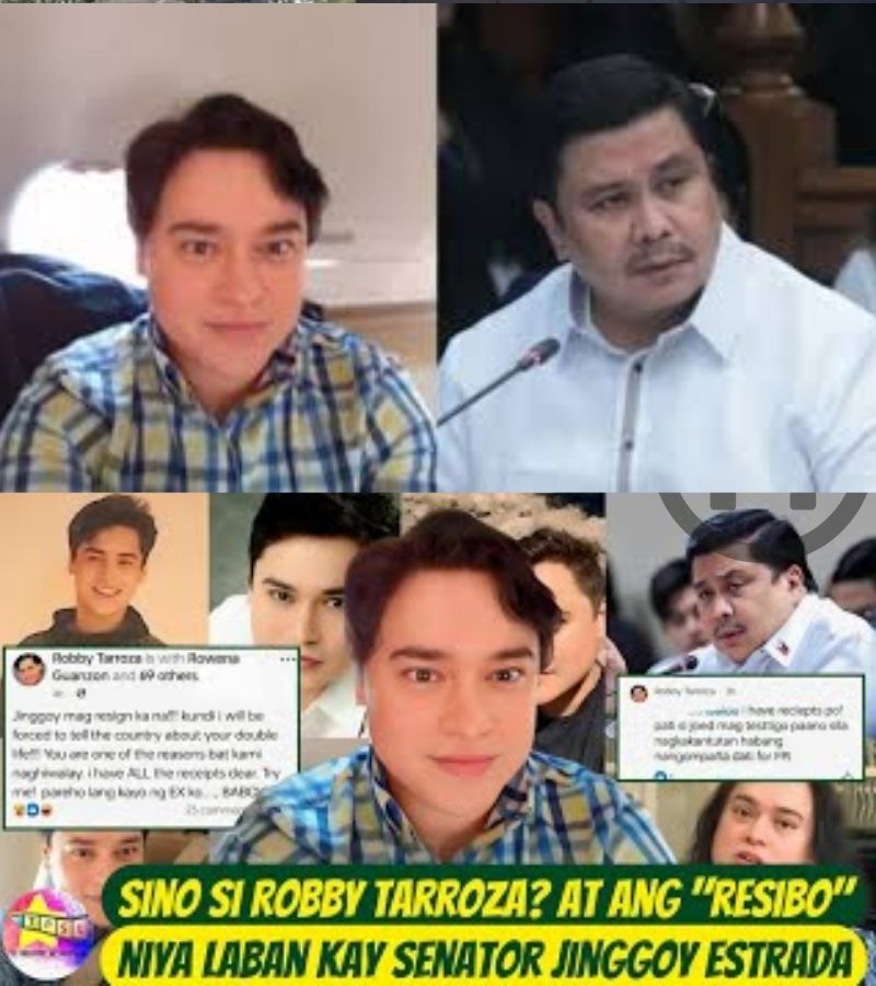 Robby Tarroza and the Alleged “Receipt” Against Senator Jinggoy Estrada (NH)