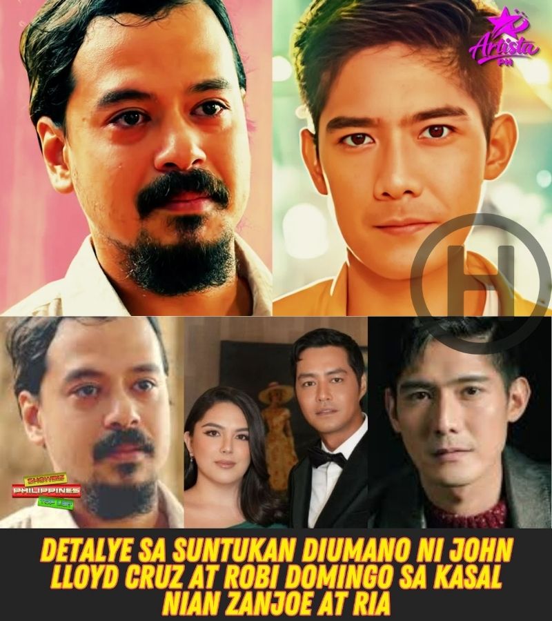 Alleged Confrontation: John Lloyd Cruz and Robi Domingo Face Off at Zanjoe and Ria’s Wedding (NH)