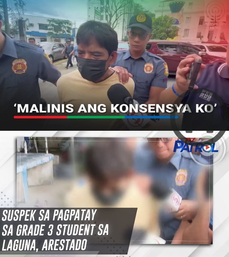 Suspect Arrested in Laguna Grade 3 Student Case