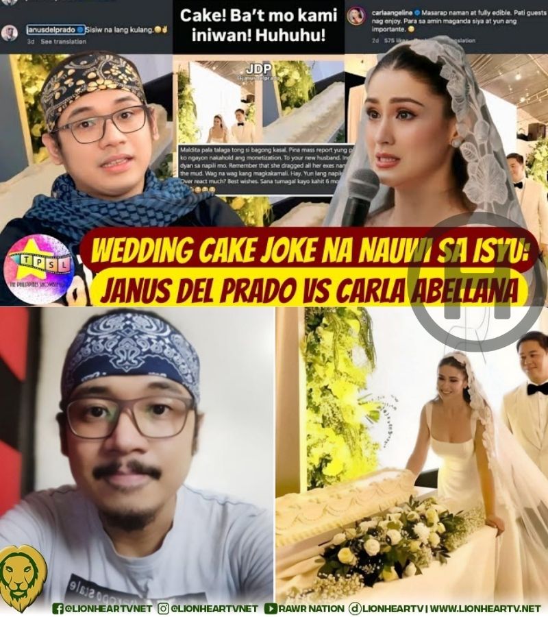 Wedding Cake Joke Sparks Controversy: Janus Del Prado vs Carla Abellana (NH)